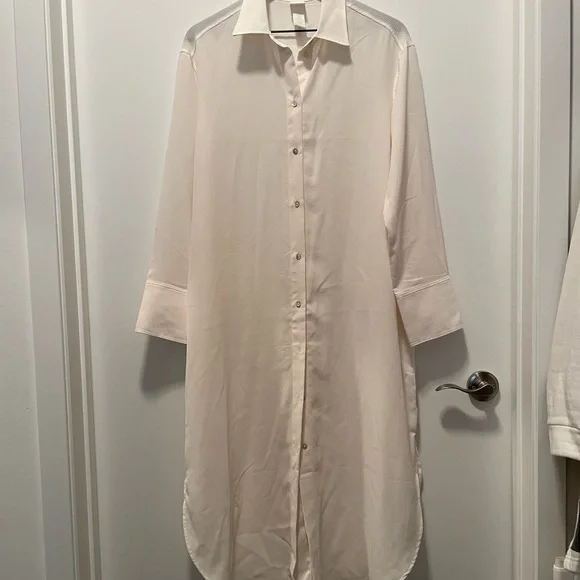 H&M | Dresses | Hm Oversized Shirt Dress | Poshmark